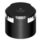 Lopolight 201-012-B-CD - Navigation Light 2NM 360° White, Black W/Connector & Alu-Base (CD)