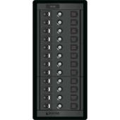 Blue Sea 1461 - Panel 360 DC 12 pos. Switch CLB Vertical (Replaces 1461B-BSS)