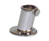 Flagpole Holder 25mm Surface-Mounted Round 63º