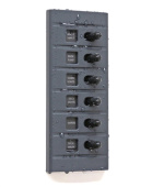 Connex SP61M - Switch Panel, 6 Switches, with Fuse and Lighting