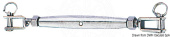 Osculati AISI 316 Jaw-to-Jaw Rigging Screws with Two Fixed Jaws
