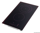 Osculati 50.707.82 - 2 Burner Glass Ceramic Hob