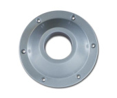 Sequoia Table Flange Silver Aluminum Ø6.5"