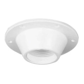 Nuova Rade 43263 - Table Top Plate, Ø190mm-H.55mm, White