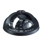 Plastimo 65732 - Compass Offshore 95 Black, Black Flat Card, Zone ABC
