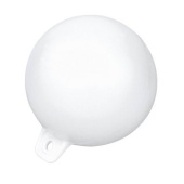 Plastimo P200352 - Spherical Float PVC 1 Eye Ø150 White