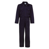 Overalls With Buttons, Dark Blue, Size 44