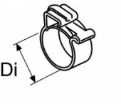 Webasto 9011660A - Bag Caillau Clamp 8 R66-80 10 Pcs