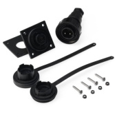 Index Marine Plug/Socket Kit - 2P - IP68