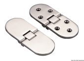 Osculati 38.290.10 - Microcast Hinge With Studs 80 x 30 mm