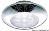 Osculati 13.179.02 - Watertight Chromed Ceiling Light, White LED Light