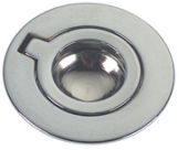 Foresti & Suardi 241B.C - Spring Loaded Lifting Ring Chrome Ø53