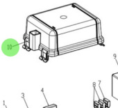 Nanni Diesel 970316239 - Electrical Cover for T4.230 and T4.270 Engines