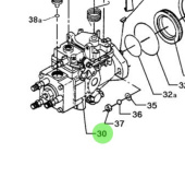 Bukh 610A3000 - Fuel Injection Pump for DV36 Engines