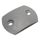 Super Marine Zinc Rudder Plate Anode 82x56 mm