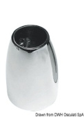 Osculati AISI 316 Straight Tapered Pulpit Base Ø25/30 mm, 90°