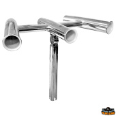 Trem M2642400 - Adjustable 3-Barrel Raised Tubular Rod Holder