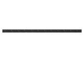 Talamex Anti Torsion EVO Line Black 11 mm 1 m
