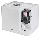 Osculati 52.194.30 - Tank + Fresh Water Pump Kit 56 l 12 V