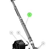 Alamarin Jet 10591 - Main Shaft for Jet-245 Water Jets