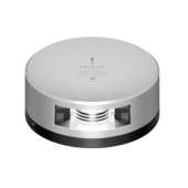 Lopolight 301-005-FB - Stern Navigation Light 135° 2 NM Horizontal Mount Anodized Aluminum Flat Base
