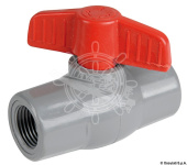 Osculati Female/Female Polypropylene Ball Valve with Nylon Ball – 1/2" to 1-1/2" Thread