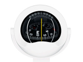 Autonautic C8-0026 - Multidirectional Bracket Mount Compass 85mm. Conical Dial. White  