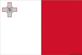 Osculati 35.439.03 - Flag Malta 40 x 60 cm