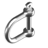 U-Hardware D-Shackle Wide SS 5 mm (10 pcs)