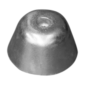 Tecnoseal Zinc Vetus Thruster Conical Propeller Nut Anode Ø75 × H47 mm