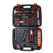 TREM Professional 58-Piece Tool Kit with Carrying Case 42x9x33 cm