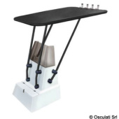 Osculati 48.193.02 - Heavy duty professional T-Top black / black fabric