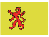 Marine Flag of South Holland Province of of the Kingdom of the Netherlands