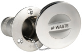 Osculati Waste CAP Deck Filler 38 mm 316 Stainless Steel