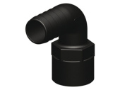 TruDesign Black 90° Female x Male Thread Connectors BSP/NPS