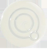 Surefas 110003-100 - Q-Snap Cap A Stainless Steel 316 Pearl White (100 pcs)