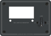 Blue Sea 8410 - Panel Single Meter 240VAC Selector (replaces 8410B-BSS)