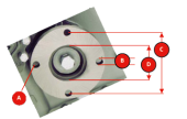Hydradrive Replacement Clamp Hub For Thrust Bearing, Ø25mm, For Model HD-108