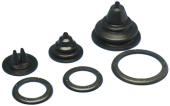 Allpa Steering Cable Grommet & Ring, Cut Out Size Ø118mm, Outer Ø150mm, H=120mm