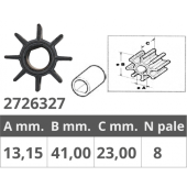 Finnord Honda 4T 5-7.5-8-10 HP Impeller