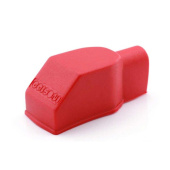 Battery Terminal Insulated Cover - Bevel, Red