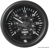 Osculati 27.423.01 - Speedometer 0-30knot 12V with Tot