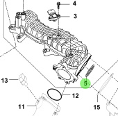 Bukh 28313-3A100 - Intake Manifold Gasket for S270J Engines
