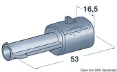 Osculati 14.235.20 - Plastic Watertight Connector Male 1 Pole (5 pcs)