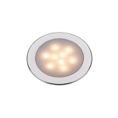 Allpa LED Dome Light, 12vdc, Aluminum, Ø69,5mm