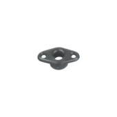 Holt HA39 - Black Plastic Through Deck Bush With Flange 9mm