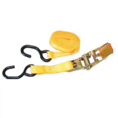 Lalizas 99012 - Ratchet Tie-Down W/ S Hook, 6mx25mm, BL 500kg