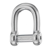 Wichard Hex Axis Straight Shackles Stainless Steel 316L