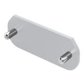 Ronstan RC13081PS Series 30 Cover Plate for End Stop, Silver