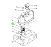 Nanni Diesel 970140302 - Breather Element Housing for Cylinder Head Cover
